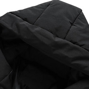 Men's Padded Cotton Puffer Jacket, Quilted Hooded Winter Coat