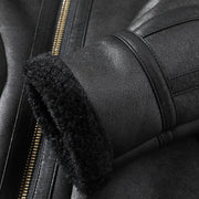 Men's Sherpa Lined Hooded Jacket, Zip Up Warm Winter Coat